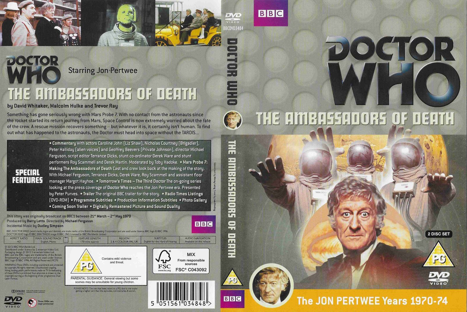 Back cover of BBCDVD 3484